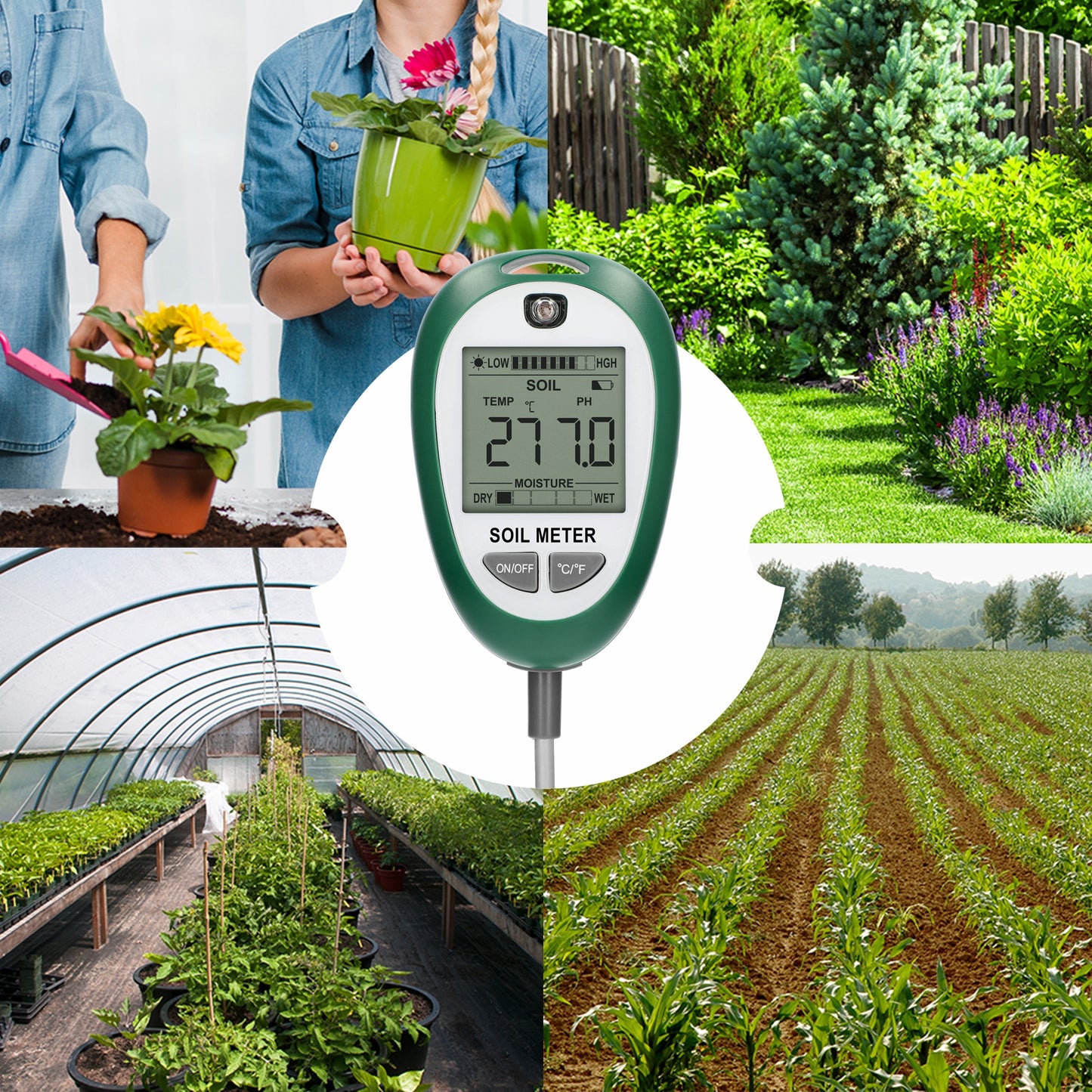 4in1 dirvožemio matuoklis