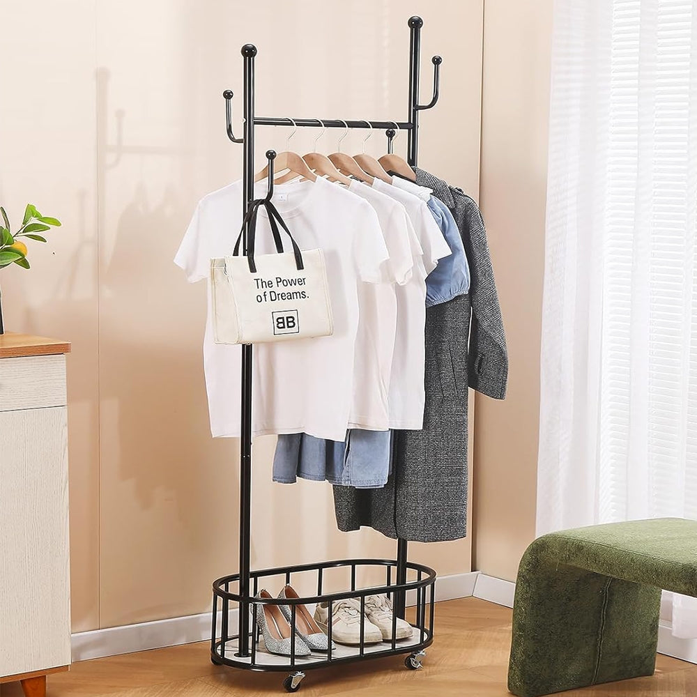 Drabužių kabykla "Exclusive black"