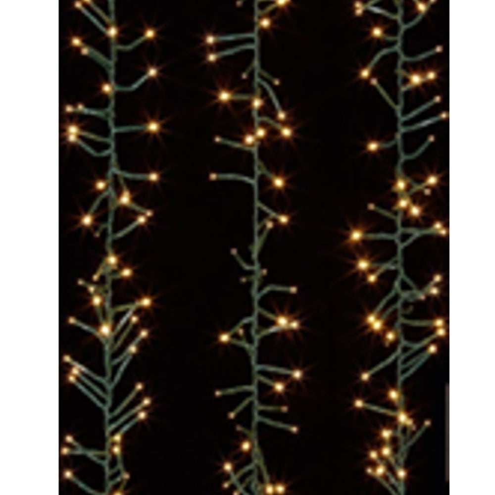 LED girlianda 400 LED, 4 m, šaltai balta