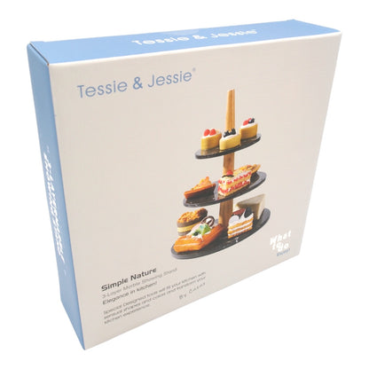 3 pakopų serviravimo padėklas