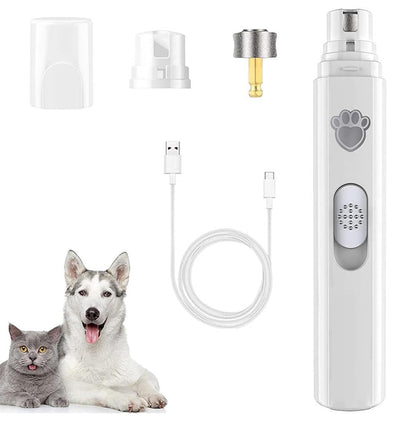 Akumuliatorinis nagų šlifuoklis gyvūnams