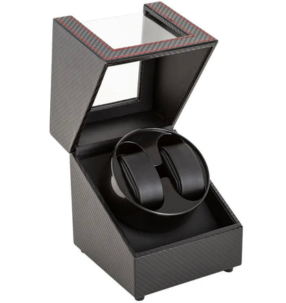 Automatinio laikrodžio užvedimo įrenginys, 2 laikrodžiams