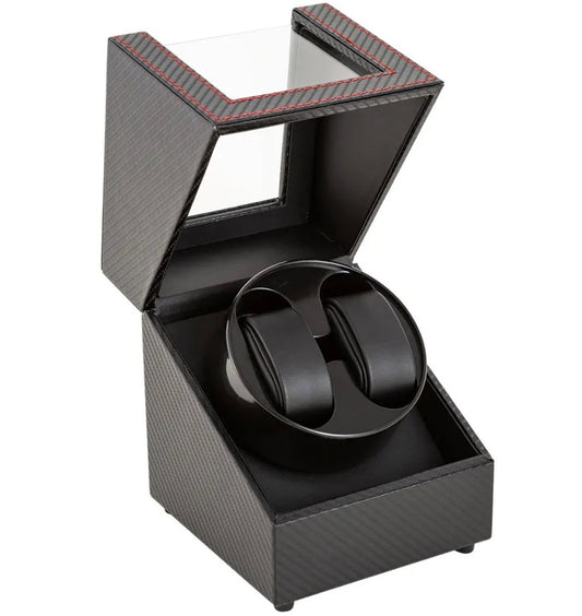 Automatinio laikrodžio užvedimo įrenginys, 2 laikrodžiams