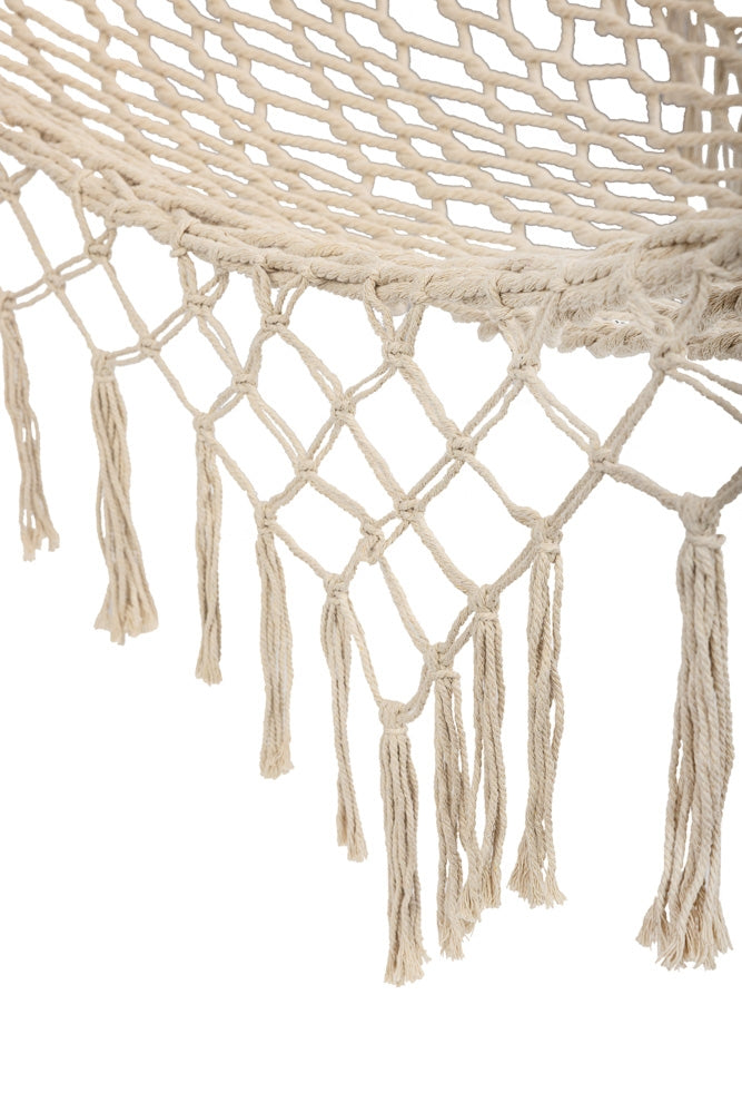 Boho stiliaus sodo hamakas