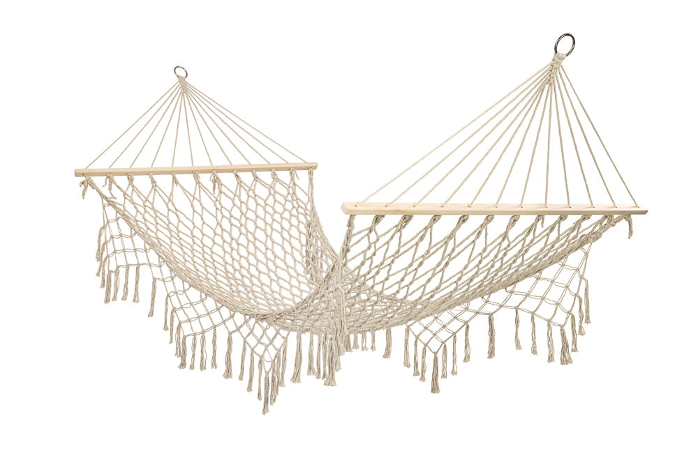 Boho stiliaus sodo hamakas