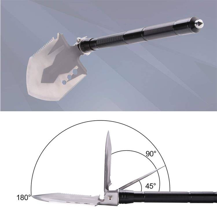 Daugiafunkcinis turistinis kastuvėlis