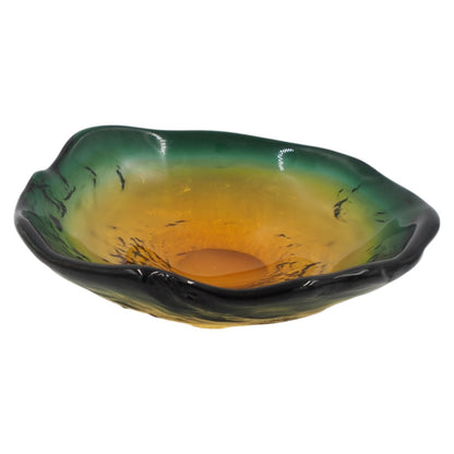 Dekoratyvinė stiklo lėkštė, 30×28×10 cm