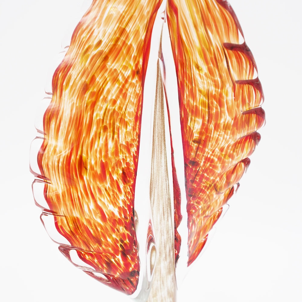 Dekoratyvinė stiklo skulptūra, 12×7×32.5 cm