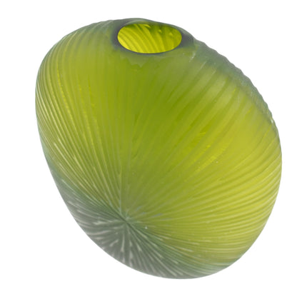 Dekoratyvinė stiklo vaza, 19×26 cm