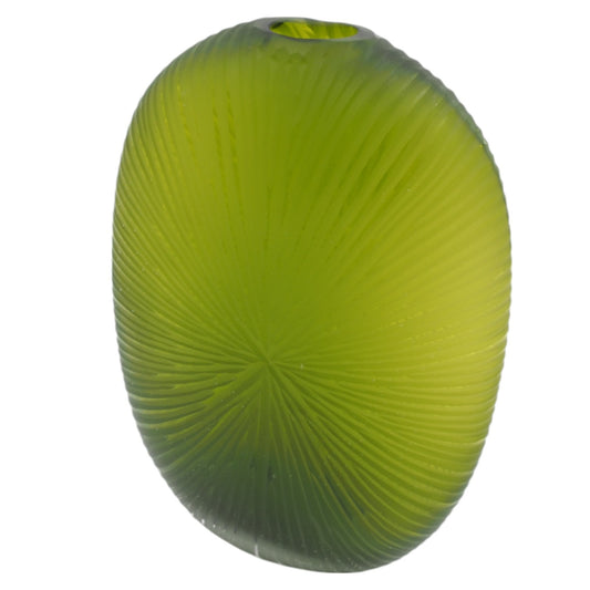 Dekoratyvinė stiklo vaza, 19×26 cm