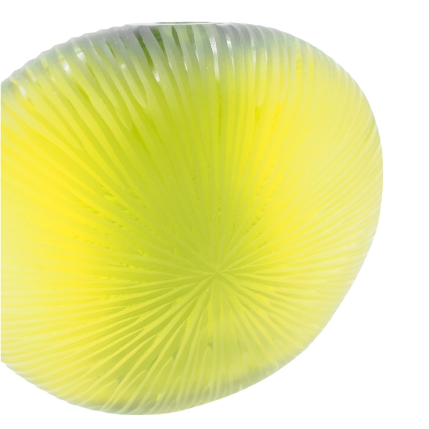 Dekoratyvinė stiklo vaza, 24×22 cm