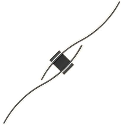 Dekoratyvinis LED sieninis šviestuvas