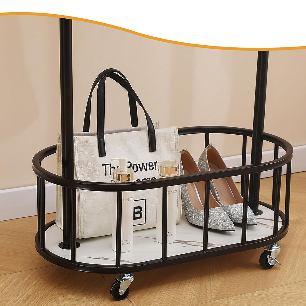 Drabužių kabykla "Exclusive black"