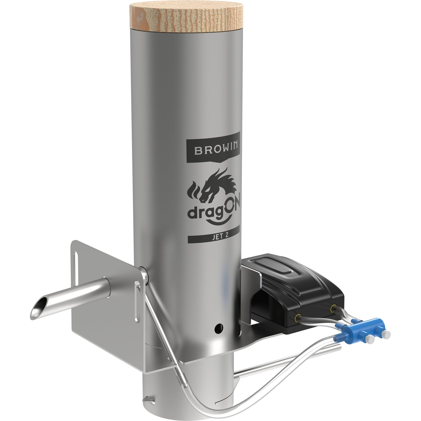 Dūmų generatorius su pelenų surinkimo padėklu