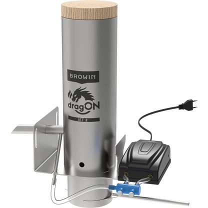 Dūmų generatorius su pelenų surinkimo padėklu