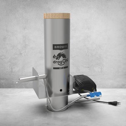 Dūmų generatorius su pelenų surinkimo padėklu