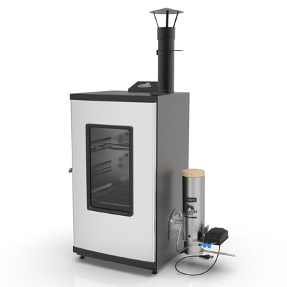 Dūmų generatorius su pelenų surinkimo padėklu