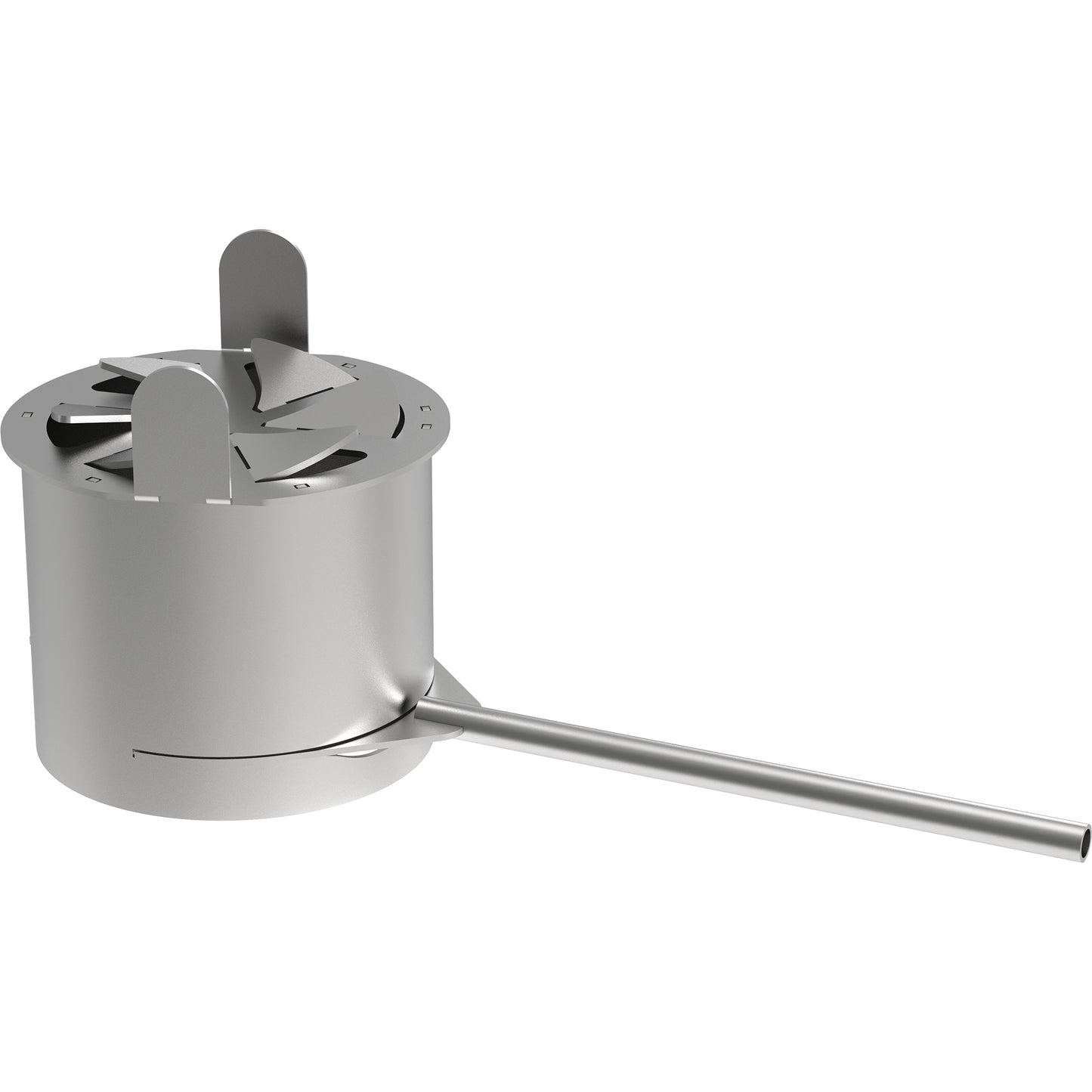 Dūmų generatorius su pelenų surinkimo padėklu