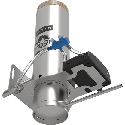 Dūmų generatorius su pelenų surinkimo padėklu