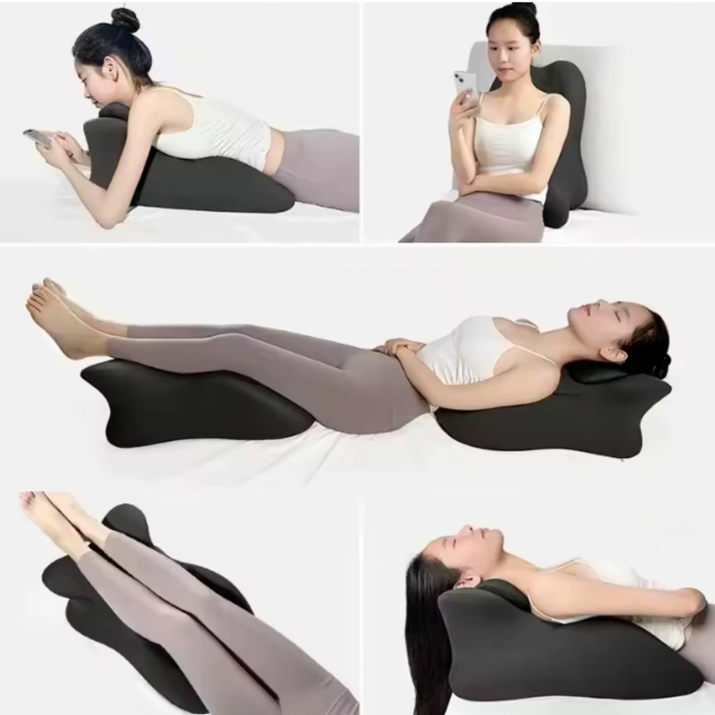 Ergonominė „Memory Foam“ pagalvė visam kūnui