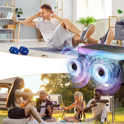 Garso kolonėlė + laikrodis + įkroviklis