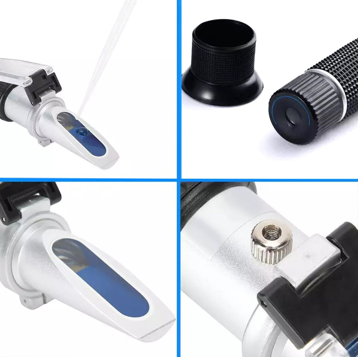 Kompaktiškas skysčio testeris