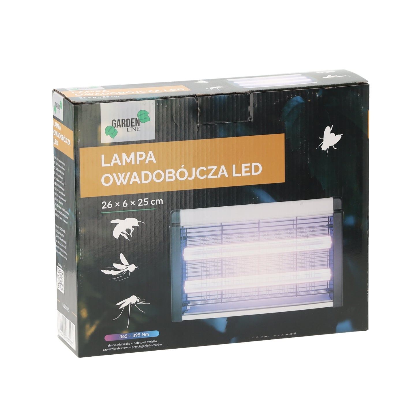 LED lampa nuo vabzdžių 26 × 6 × 25 cm