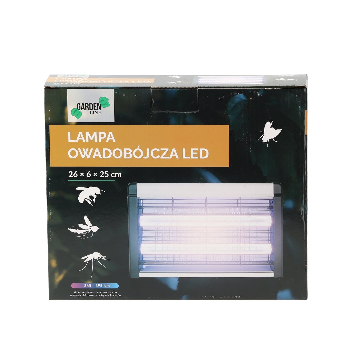 LED lampa nuo vabzdžių 26 × 6 × 25 cm
