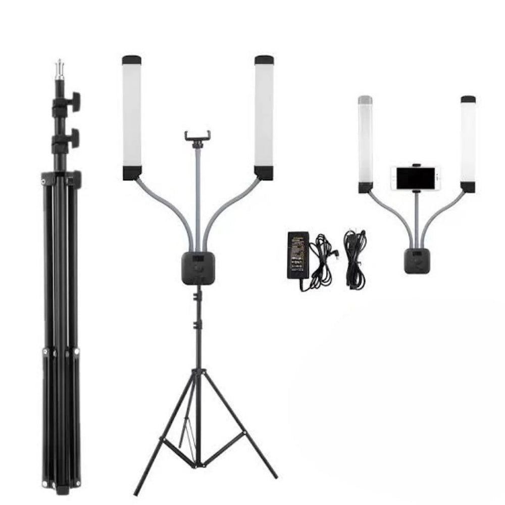 LED panelinės lempos su trikoju DOUBLE