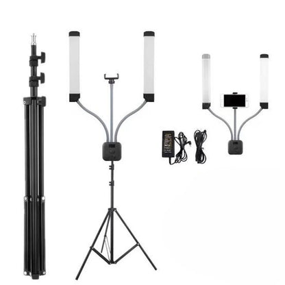 LED panelinės lempos su trikoju DOUBLE