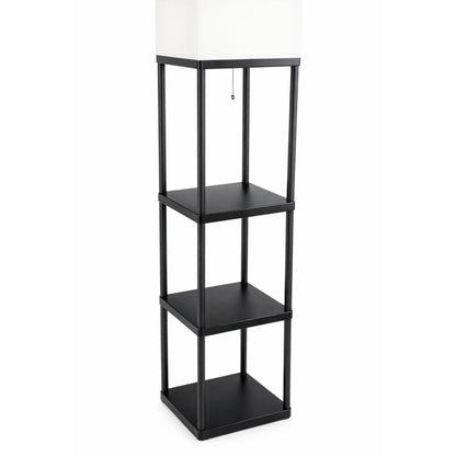 LED toršeras su lentynomis