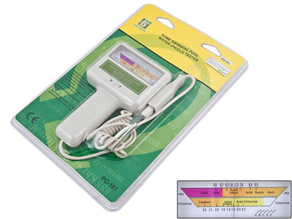 MATUOKLIS VANDENS PH IR CHLORO