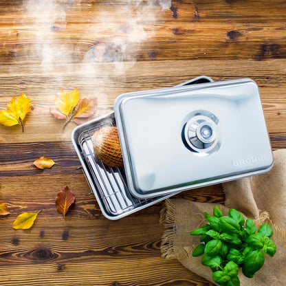 Mobilioji nerūdijančio plieno rūkykla