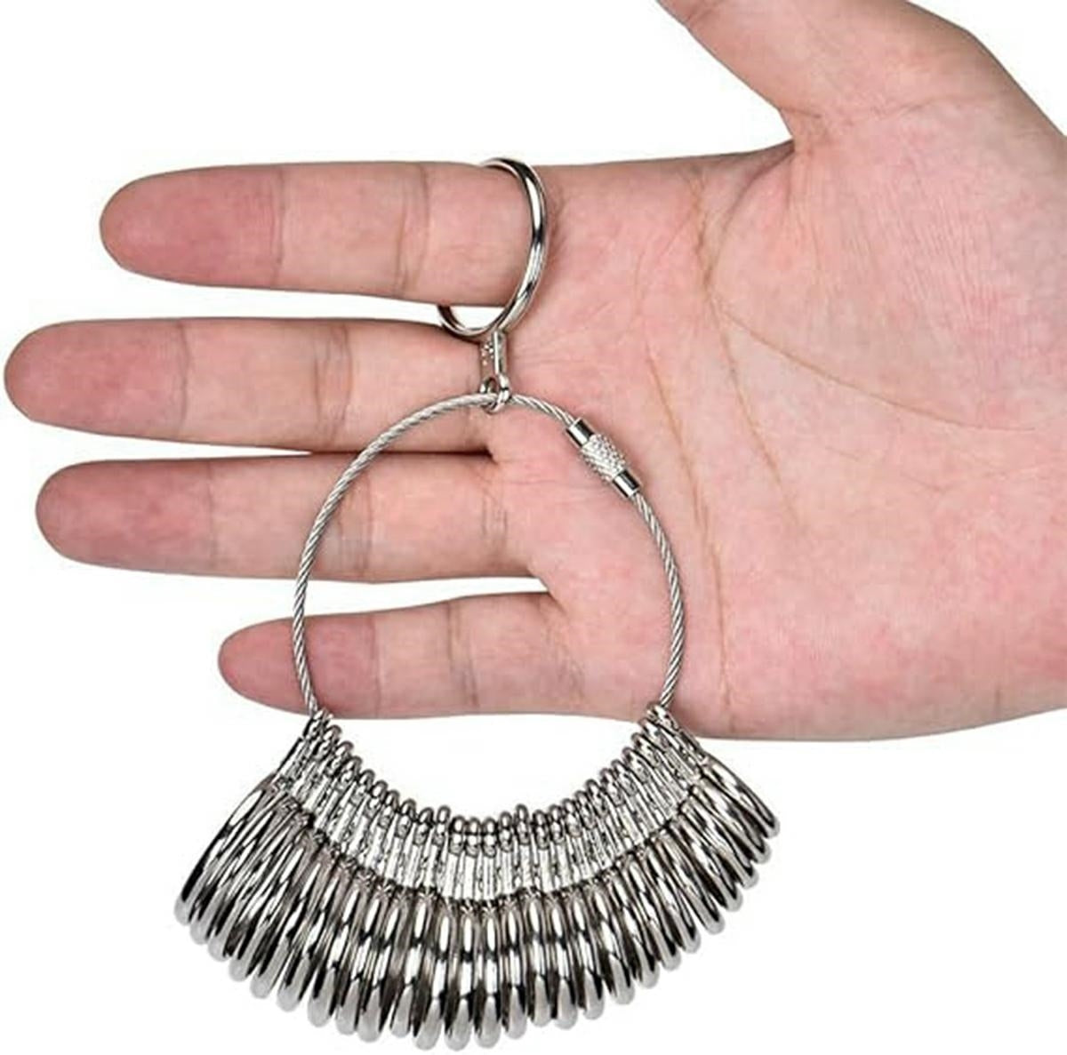 Plieninis žiedo matuoklis