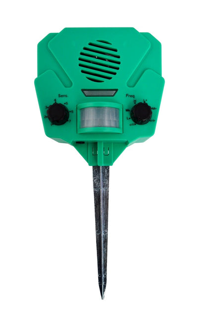 Ultragarsinė gyvūnų baidyklė su judesio davikliu