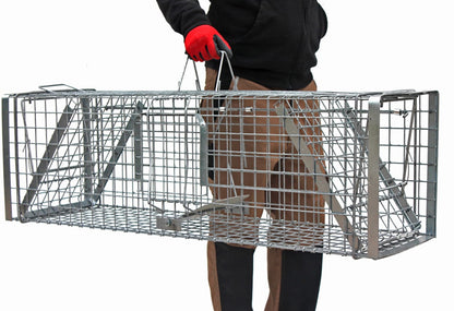 Profesionalus narvas spąstai 120x34x34 cm du įėjimai