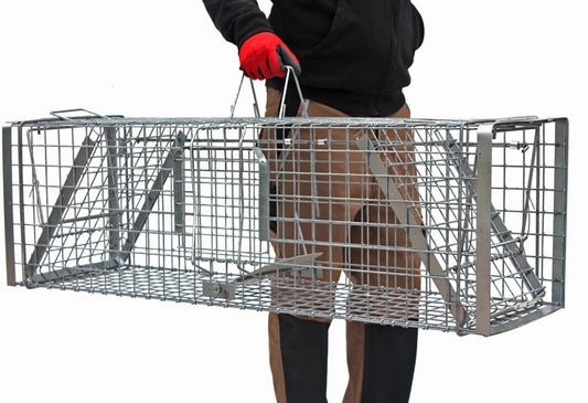 Profesionalus narvas spąstai 120x34x34 cm du įėjimai