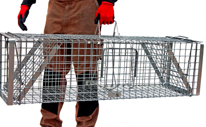 Profesionalus narvas spąstai 120x34x34 cm du įėjimai