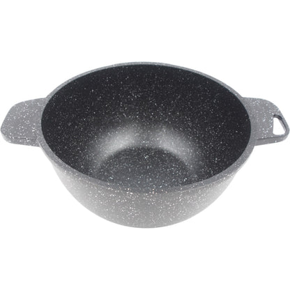 OSFE 21 dalių granito virtuvės indų rinkinys su virduliu