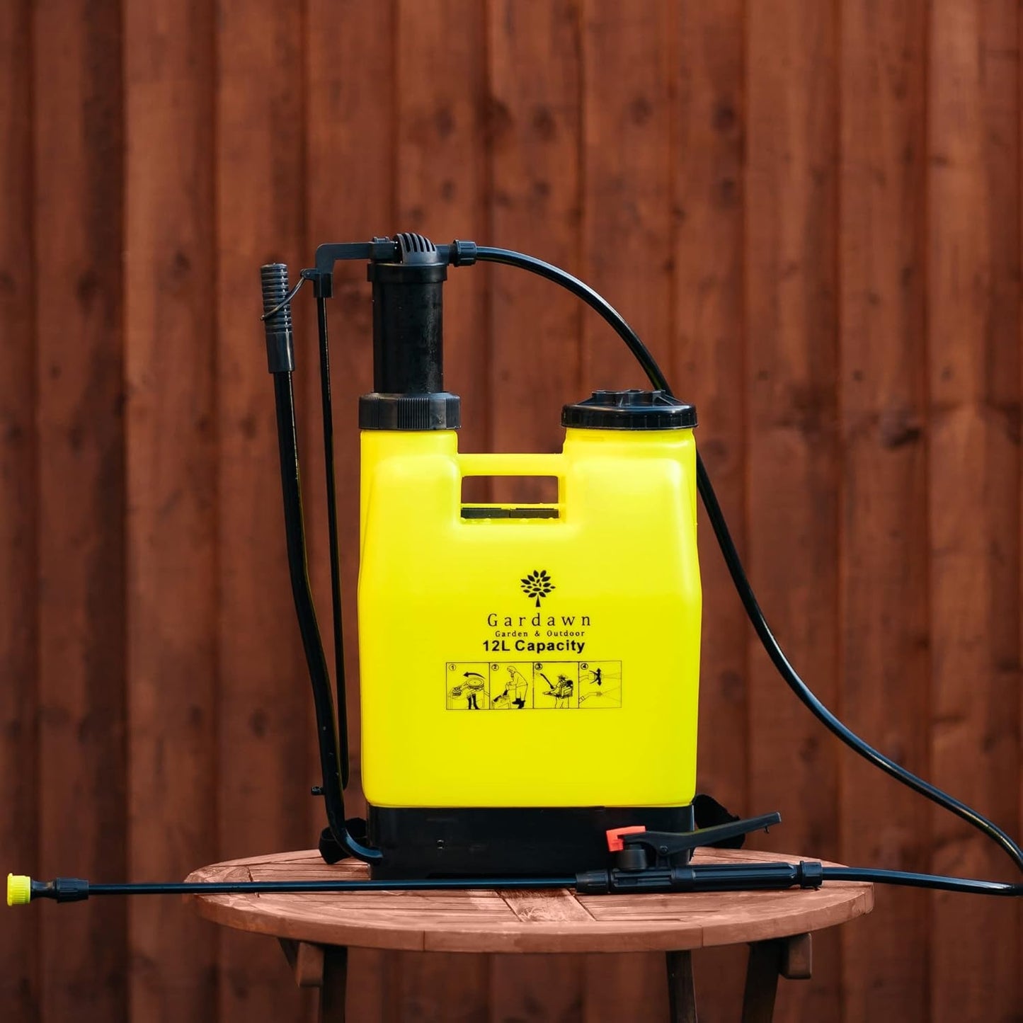 Rankinis nugarinis sodo purkštuvas 12 l