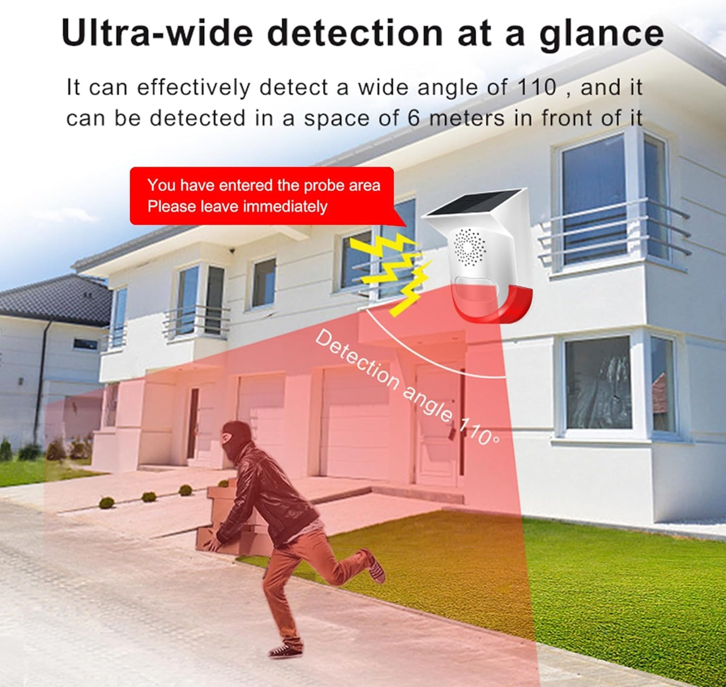 Signalizacija su saulės elementu