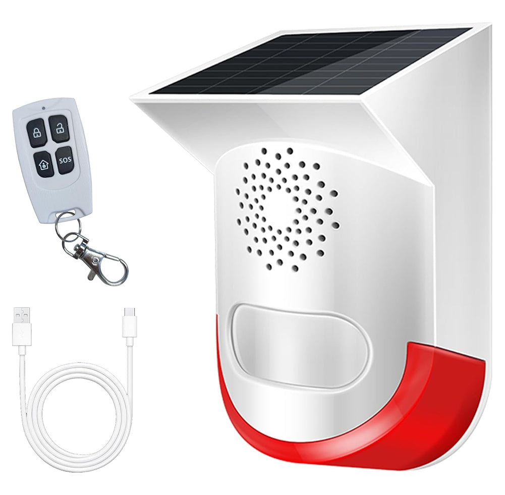 Signalizacija su saulės elementu