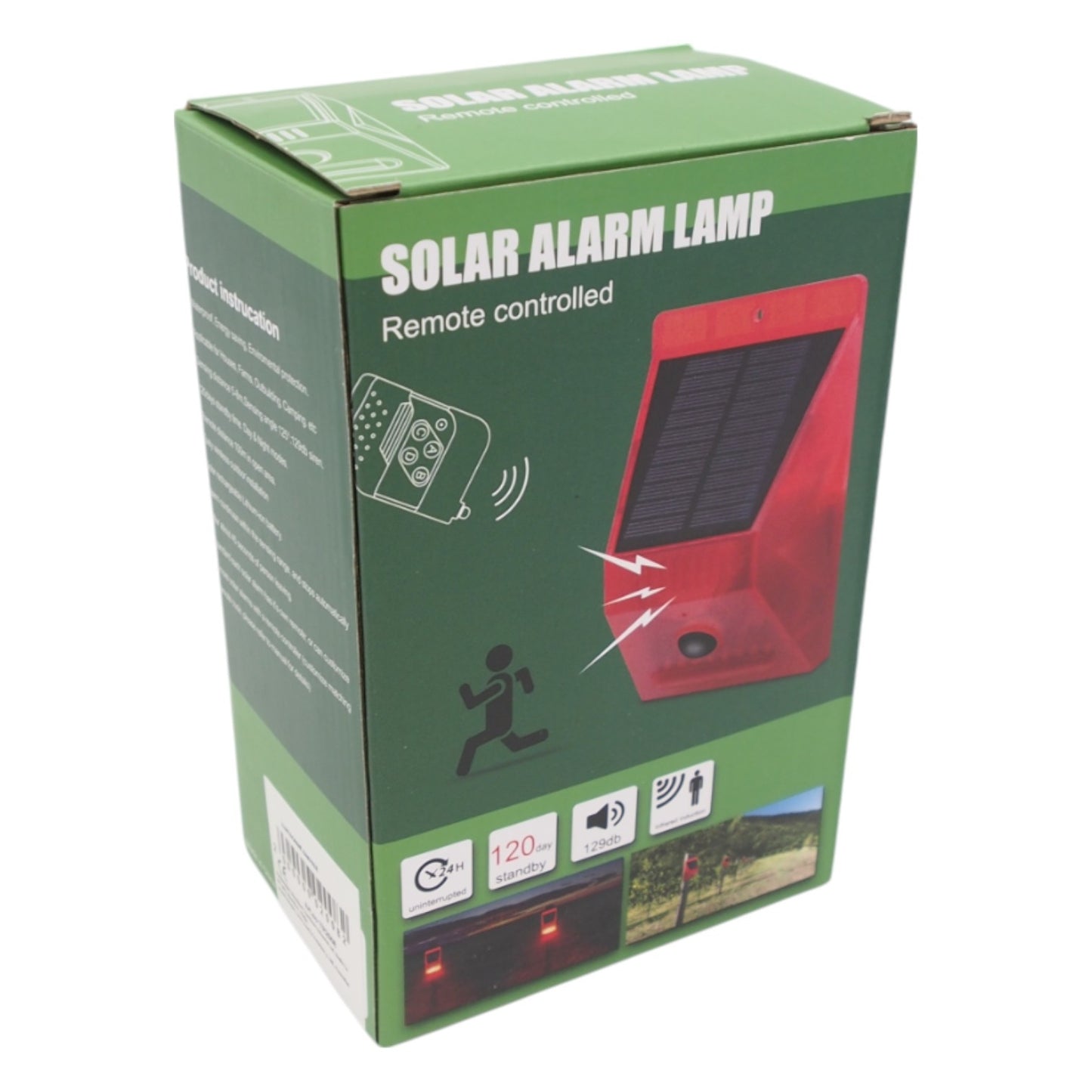 Sirena su judesio jutikliu ir nuotoliniu valdymu