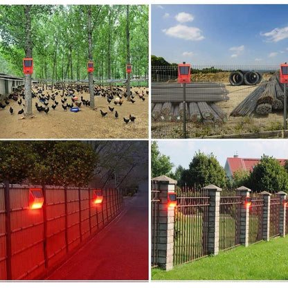 Sirena su judesio jutikliu ir nuotoliniu valdymu