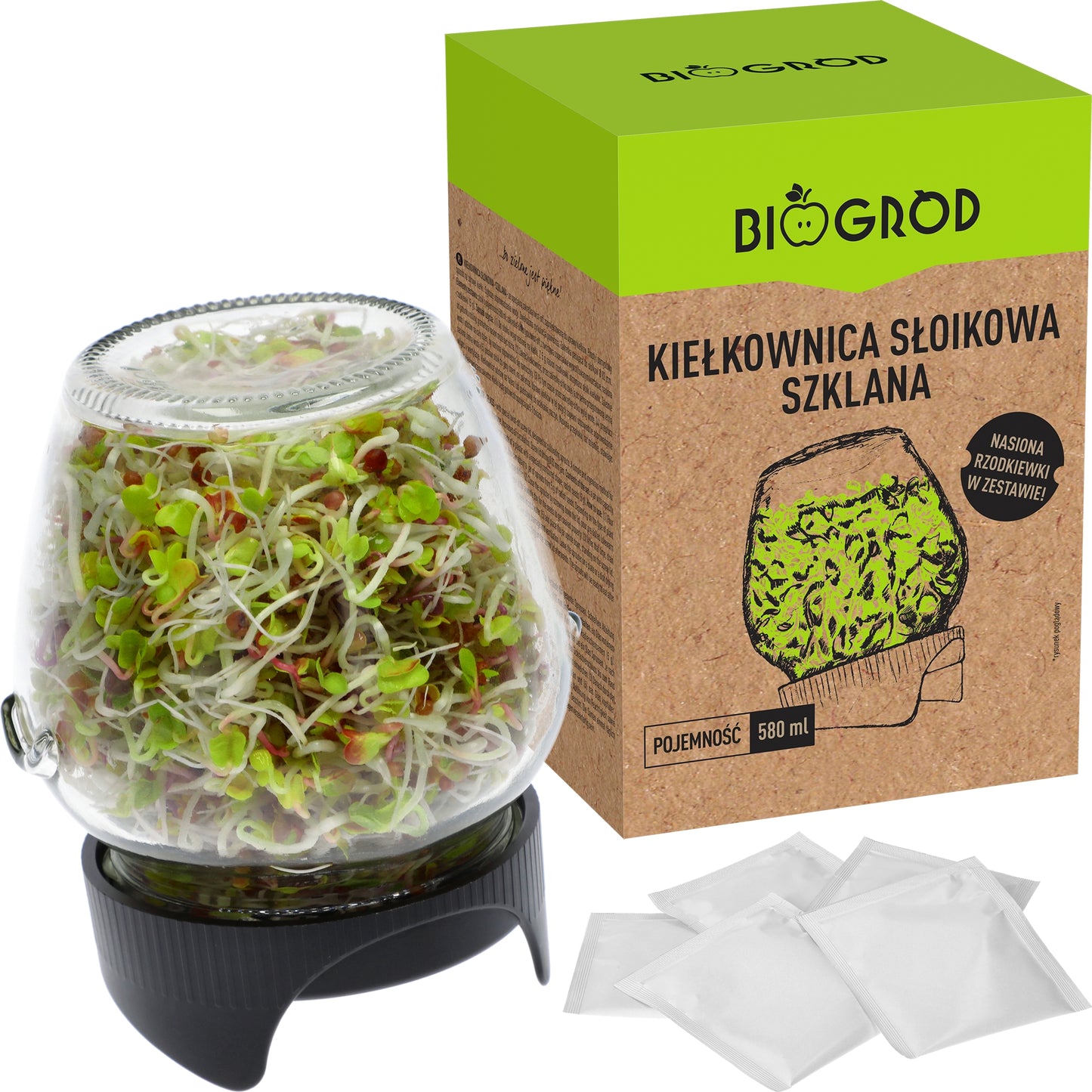 Stiklainio daigykla su sieteliu (twist-off tipo)