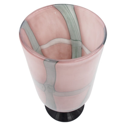 Stiklinė dekoratyvinė vaza, 14×30 cm