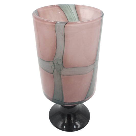 Stiklinė dekoratyvinė vaza, 14×30 cm