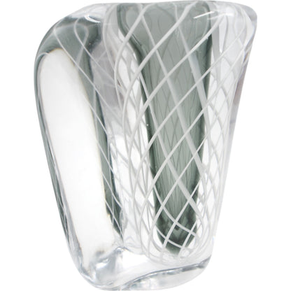 Stiklinė vaza 12x19 cm