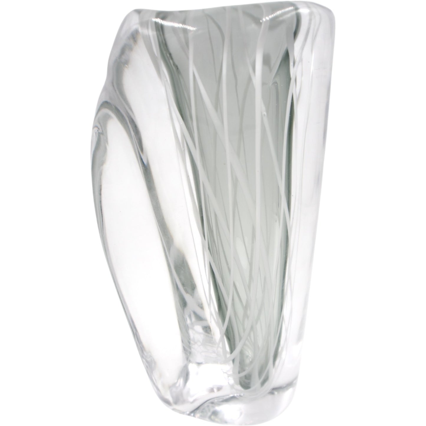 Stiklinė vaza 13x27 cm