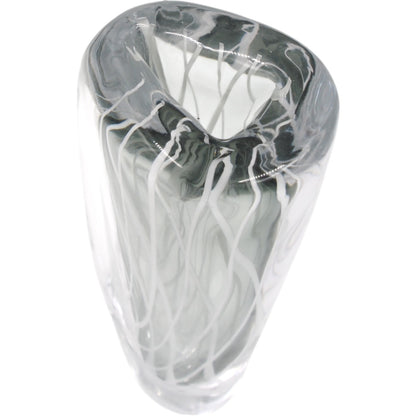 Stiklinė vaza 13x27 cm